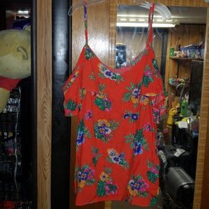 Relaxed Off-the-Shoulder Swing Top for Women